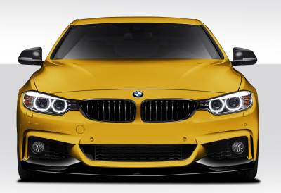 Duraflex - BMW 4 Series Duraflex M Performance Look Front Spoiler Splitters - 3 Piece - 109781