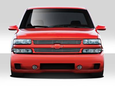 Duraflex - Chevrolet Silverado Duraflex BT-1 Front Bumper Cover - 1 Piece - 112127