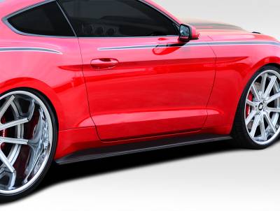 Duraflex - Ford Mustang Duraflex Duraflex GT Concept Side Skirt Rocker Panels - 2 Piece - 112233