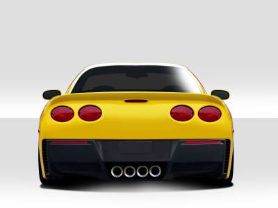 Duraflex - Chevrolet Corvette Duraflex Stingray Z Rear Bumper Cover - 1 Piece - 112340