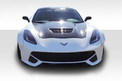 Duraflex - Chevrolet Corvette Duraflex Gran Veloce Front Bumper - 1 Piece - 112424