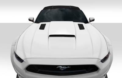 Duraflex - Ford Mustang Duraflex CVX Hood - 1 Piece - 112579