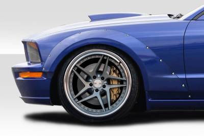 Duraflex - Ford Mustang Circuit Duraflex 75MM Front Fender Flares 112635