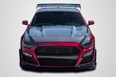 Carbon Creations - Ford Mustang GT350 DriTech Carbon Fiber Body Kit- Hood 112734