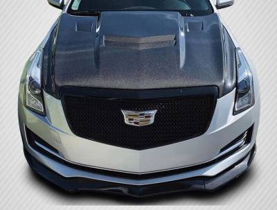 Carbon Creations - Cadillac ATS AC-1 DriTech Carbon Fiber Body Kit- Hood 112972