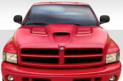 Duraflex - Dodge Ram Viper Look Duraflex Body Kit- Hood 113009