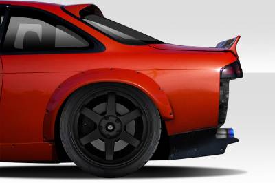 Duraflex - Nissan 240SX RBS V2 Duraflex Wide Rear Fender Flares 113848