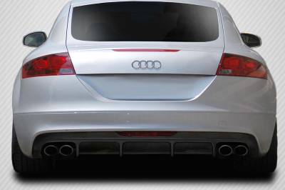 Carbon Creations - Audi TT Hyperion Carbon Fiber Rear Bumper Diffuser Body Kit 114185