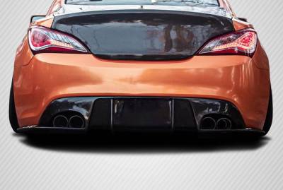 Carbon Creations - Hyundai Genesis Speedster Carbon Fiber Rear Diffuser Lip Body Kit 114300