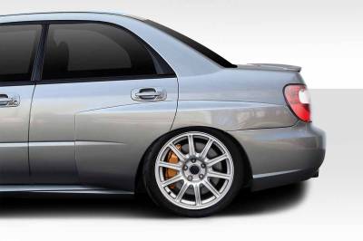 Duraflex - Subaru Impreza 4DR WRC Look Duraflex 50MM Wide Rear Fender Flares 114819