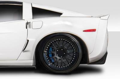 Duraflex - Chevrolet Corvette ZR2 Duraflex Body Kit- Rear Fenders 115500