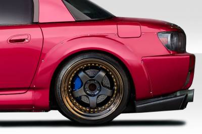 Duraflex - Honda S2000 SPN Duraflex Rear Fender Flares 115674