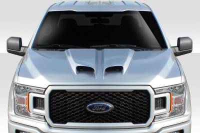 Duraflex - Universal WS6 V2 Look Duraflex Cowl Hood Scoop 114557