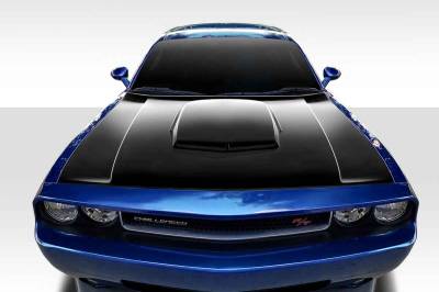 Duraflex - Dodge Challenger TA Look Duraflex Body Kit- Hood 114562