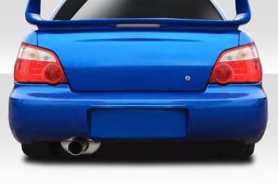 Duraflex - Subaru Impreza 4DR WRC Look Duraflex Rear Body Kit Bumper 114816