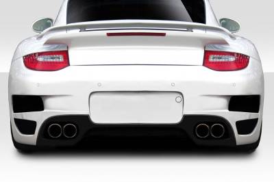 Duraflex - Porsche 911 Carrera 997 C2 C2S Tecnik Duraflex Rear Body Kit Bumper 114857