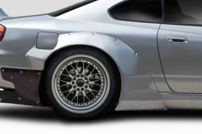 Duraflex - Nissan S15 Silvia TKO RBS Duraflex Wide Rear Fender Flares 114890