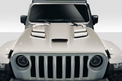 Duraflex - Jeep Wrangler JL Viper Duraflex Body Kit- Hood 115030