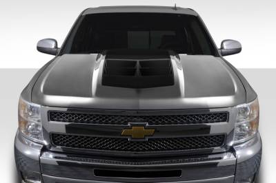 Duraflex - Chevrolet Silverado ZL1 Look Duraflex Body Kit- Hood 115174