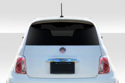 Duraflex - Fiat 500 Abarth Look Duraflex Body Kit-Roof Wing/Spoiler 115623