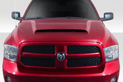 Duraflex - Dodge Ram Demon Look Duraflex Body Kit- Hood 115899