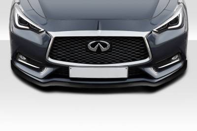 Duraflex - Infiniti Q60 Aero Duraflex Front Bumper Lip Body Kit 115950