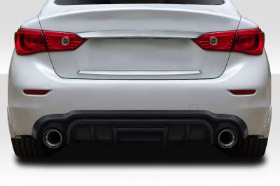 Duraflex - Infiniti Q50 Lighspeed Duraflex Rear Bumper Diffuser Body Kit 116083