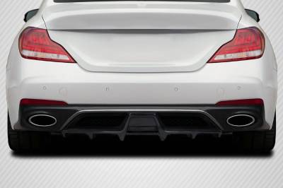 Carbon Creations - Genesis G70 MSR Carbon Fiber Rear Bumper Diffuser Body Kit 116274