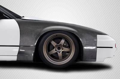 Carbon Creations - Nissan 240SX K Power Style Carbon Fiber Body Kit- Front Fenders 116454