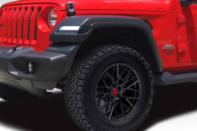 Duraflex - Jeep Wrangler JL Look Duraflex 4pcs Fender Flares!!! 116578