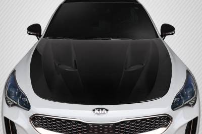 Carbon Creations - Kia Stinger Executive Hood Carbon Fiber Creations Body Kit- Hood 116726