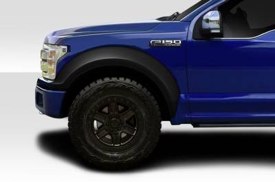 Duraflex - Ford F150 Rocker Duraflex Front Fender Flares 117294