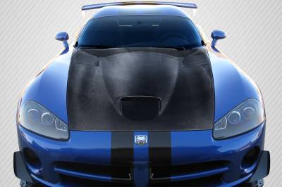 Carbon Creations - Dodge Viper SRT Carbon Fiber Creations Body Kit- Hood 117457