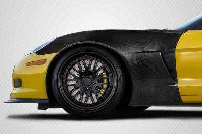 Carbon Creations - Chevrolet Corvette Z06 Look Carbon Fiber Body Kit- Front Fenders 117561