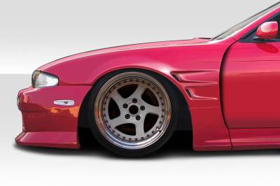 Duraflex - Nissan 240SX D1 Duraflex Body Kit- Front Fenders 117691