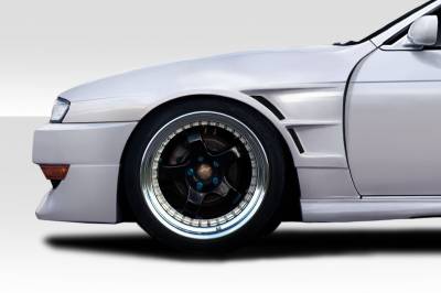 Duraflex - Nissan 240SX D1 Duraflex Body Kit- 40MM Front Fenders!!! 117703