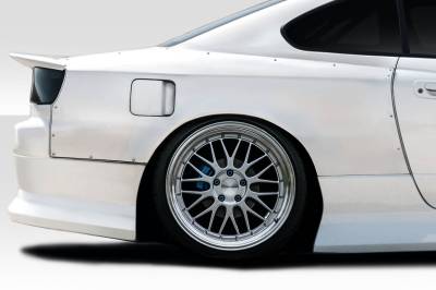 Duraflex - Nissan S15 Silvia D1 Duraflex 50MM Rear Fender Flares 117713