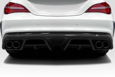 Duraflex - Mercedes CLA Burnout Duraflex Rear Bumper Lip Diffuser Body Kit 117816