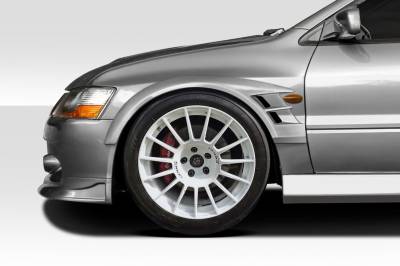 Duraflex - Mitsubishi Evolution Cyber Duraflex Front Fender Flares 117968