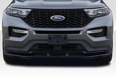 Duraflex - Ford Explorer Warder Duraflex Front Bumper Lip Body Kit 118484