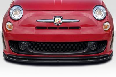 Duraflex - Fiat 500 Abuna Duraflex Front Bumper Lip Body Kit 118513