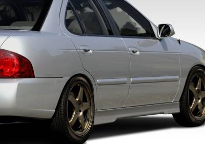 Duraflex - Nissan Sentra Duraflex Evo 5 Side Skirts Rocker Panels - 2 Piece - 100151