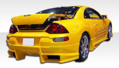 Duraflex - Mitsubishi Eclipse Duraflex Bomber Rear Bumper Cover - 1 Piece - 100116