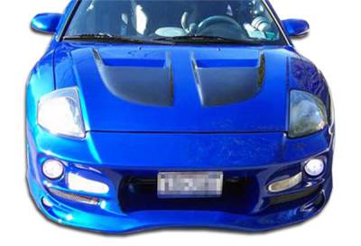 Duraflex - Mitsubishi Eclipse Duraflex Bomber Front Bumper Cover - 1 Piece - 100115