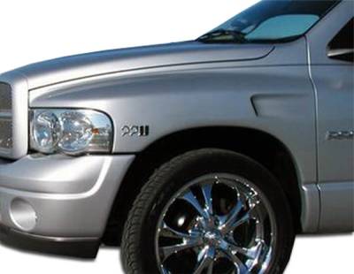 Duraflex - Dodge Ram Duraflex Platinum Fenders - 2 Piece - 100336