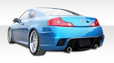 Duraflex - Infiniti G35 2DR Duraflex K-1 Rear Bumper Cover - 1 Piece - 100466