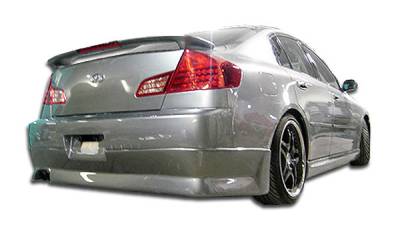 Duraflex - Infiniti G35 4DR Duraflex GT Competition Rear Lip Under Spoiler Air Dam - 1 Piece - 100471