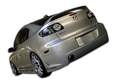 Duraflex - Mazda 3 4DR Duraflex B-2 Rear Bumper Cover - 1 Piece - 100563