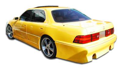 Duraflex - Lexus LS400 Duraflex V-Line Side Skirts Rocker Panels - 2 Piece - 100951