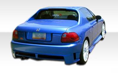 Duraflex - Honda Del Sol Duraflex Xtreme Rear Bumper Cover - 1 Piece - 101250